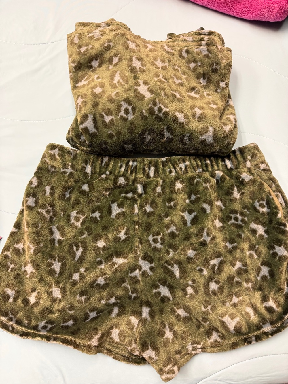 Aerie fuzzy lounge sleep set XL